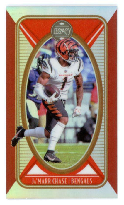 Ja'Marr Chase 2022 Panini Legacy Premium Edition Mini Ruby # 19 30/50 Cincinnati Bengals - Collectible Craze America
