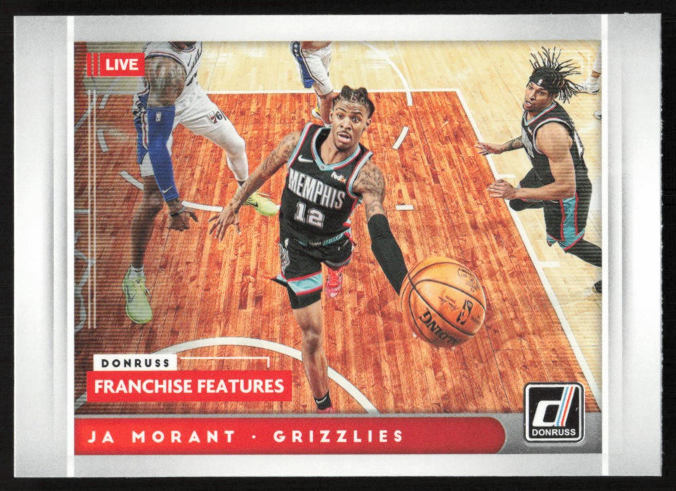 Ja Morant 2021 Donruss Franchise Features # 4 Memphis Grizzlies - Collectible Craze America