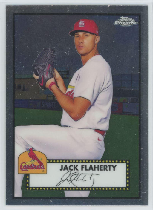 Jack Flaherty 2021 Topps Chrome Platinum Anniversary # 215 St. Louis Cardinals - Collectible Craze America