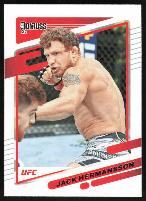 Jack Hermansson 2022 Panini Donruss UFC Base # 21 Middleweight - Collectible Craze America