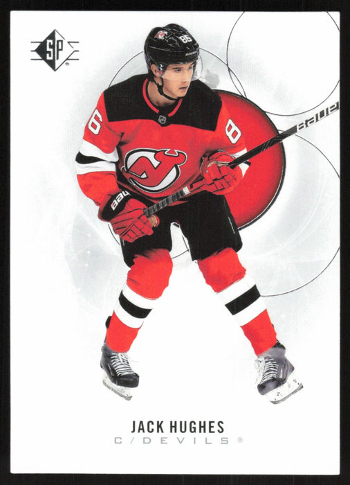 Jack Hughes 2020 SP Hockey # 41 New Jersey Devils - Collectible Craze America