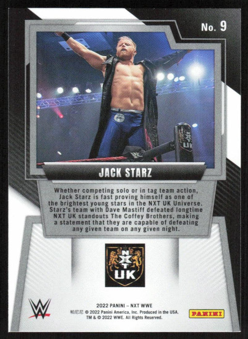 Jack Starz 2022 Panini NXT WWE # 9 RC Base NXT UK - Collectible Craze America