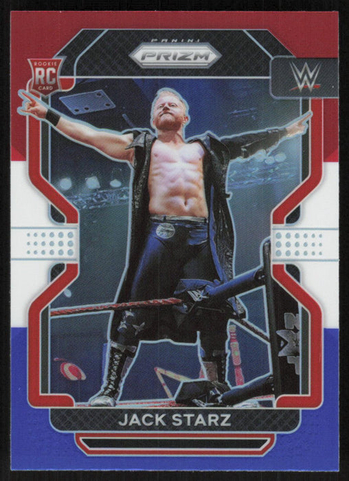 Jack Starz 2022 Panini Prizm WWE # 115 RC Red White Blue Prizm NXT UK - Collectible Craze America