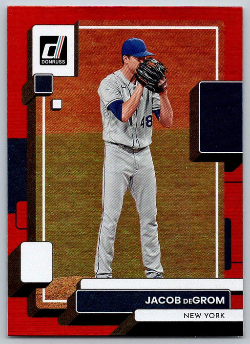 Jacob deGrom 2022 Topps Chrome Baseball # 125 New York Mets Base -  Collectible Craze America