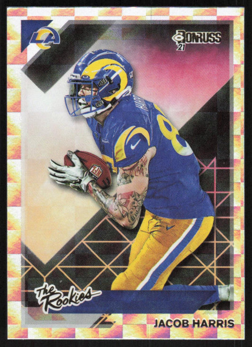 Jacob Harris 2021 Donruss The Rookies # TR-JHA Los Angeles Rams - Collectible Craze America