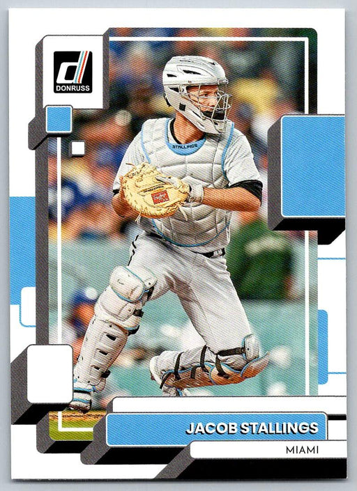 Jacob Stallings 2022 Donruss Baseball # 135 Miami Marlins - Collectible Craze America