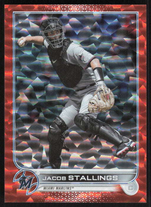 Jacob Stallings 2022 Topps Update # US175 Orange Foilboard 081/299 Miami Marlins - Collectible Craze America