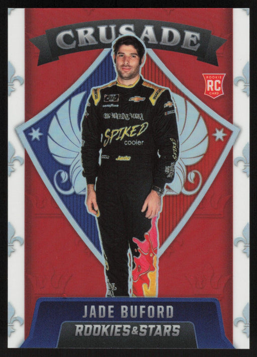 Jade Buford 2022 Panini Chronicles Racing Crusade # 13 RC Red 26/99 - Collectible Craze America
