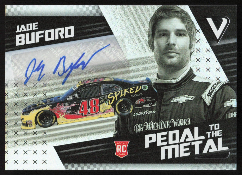 Jade Buford 2022 Panini Chronicles Racing Pedal to the Metal # 18 Auto - Collectible Craze America