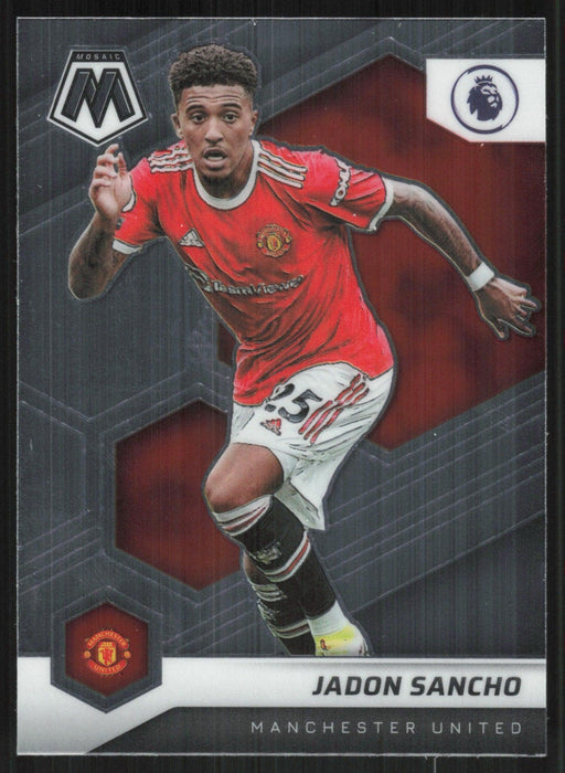 Jadon Sancho 2021 Panini Mosaic Premier League # 146 Manchester United Base - Collectible Craze America