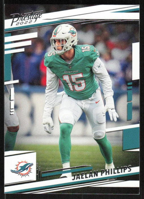 Jaelan Phillips 2022 Panini Prestige # 185 Miami Dolphins - Collectible Craze America