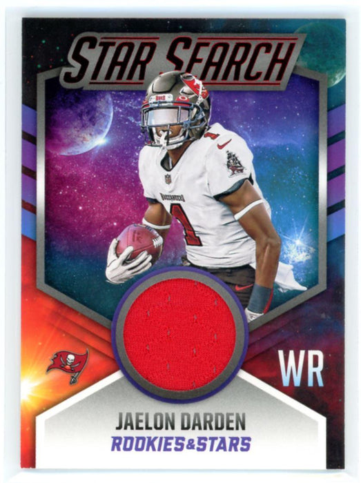 Jaelon Darden 2021 Panini Rookies & Stars Star Search # SS-JD Patch Tampa Bay Buccaneers - Collectible Craze America