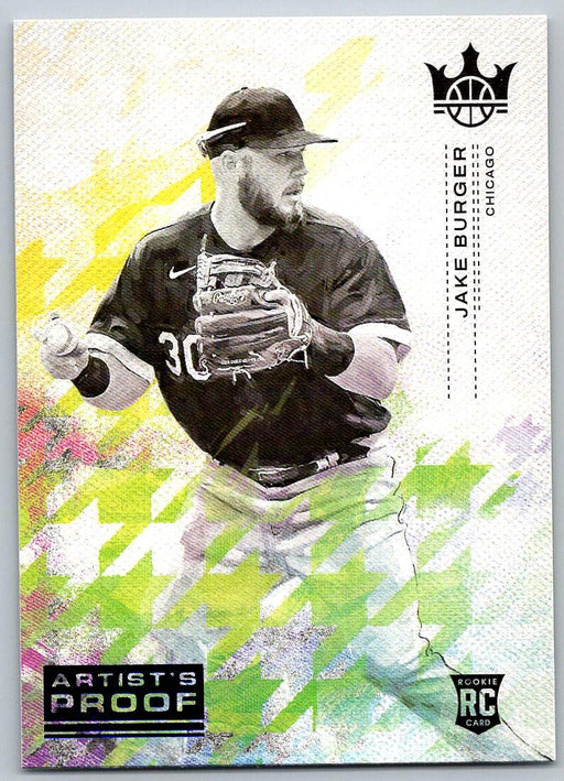 Jake Burger 2022 Panini Diamond Kings # 169 RC Artist Proof Blue Chicago White Sox - Collectible Craze America