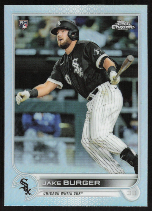 Jake Burger 2022 Topps Chrome # 29 RC Refractor Chicago White Sox - Collectible Craze America