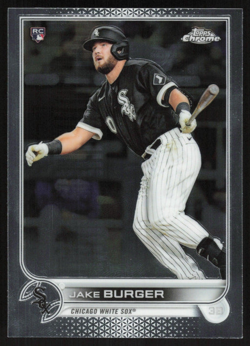 Jake Burger 2022 Topps Chrome Baseball # 29 RC Chicago White Sox Base - Collectible Craze America