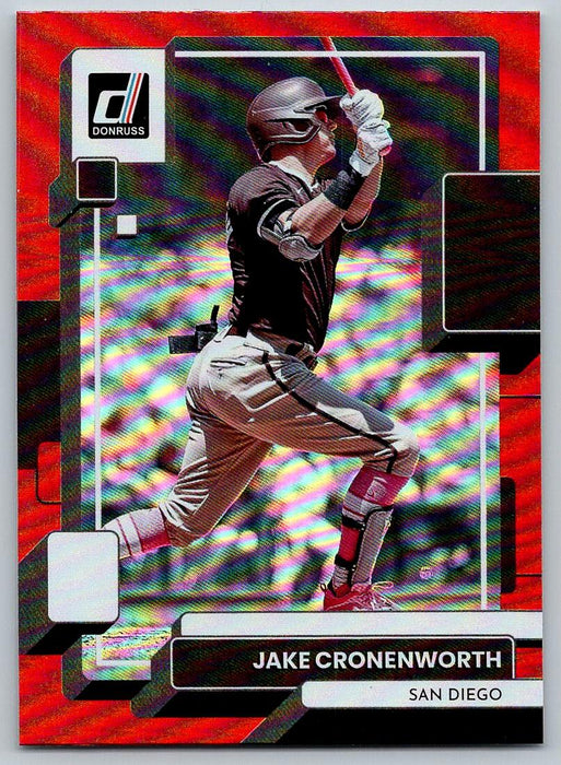 Jake Cronenworth 2022 Donruss Baseball # 214 Holo Red San Diego Padres - Collectible Craze America