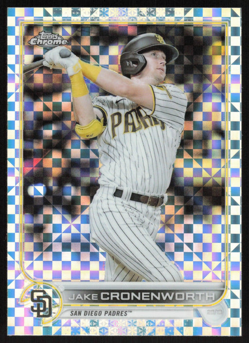 Jake Cronenworth 2022 Topps Chrome # 172 X-Fractor San Diego Padres - Collectible Craze America