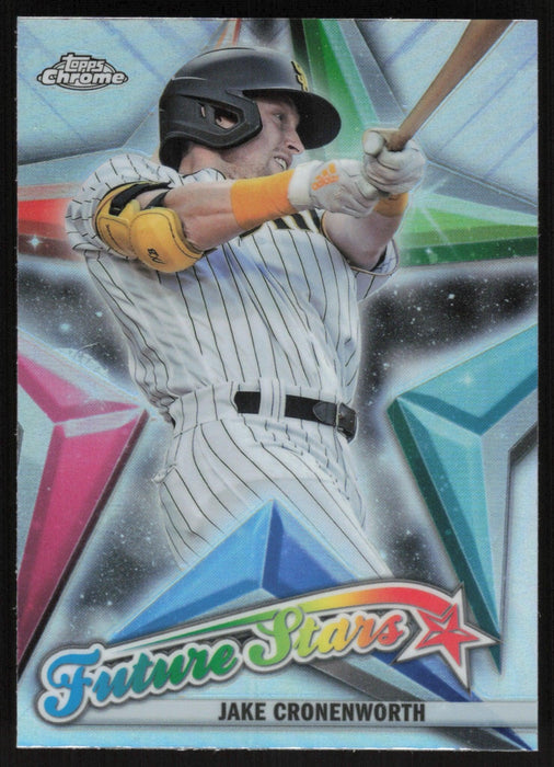 Jake Cronenworth 2022 Topps Chrome Baseball Future Stars # FS-9 San Diego Padres - Collectible Craze America