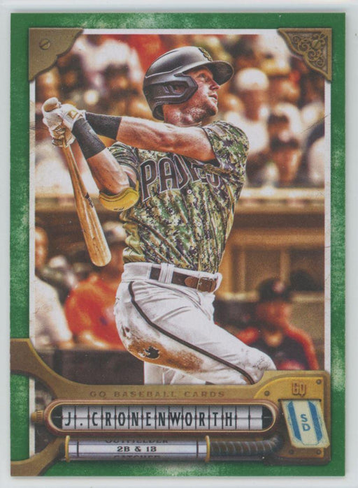 Jake Cronenworth 2022 Topps Gypsy Queen # 148 Green Border San Diego Padres - Collectible Craze America