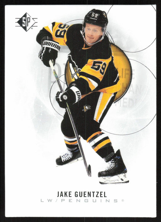 Jake Guentzel 2020 SP Hockey # 34 Pittsburgh Penguins - Collectible Craze America