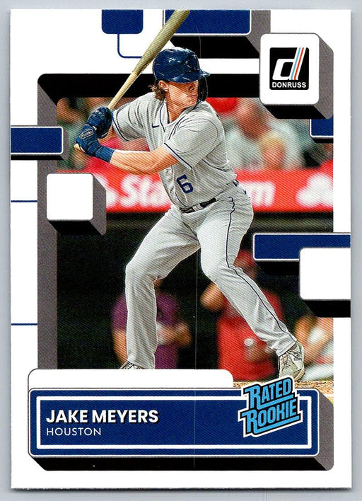 Jake Meyers 2022 Donruss Baseball # 47 RC Houston Astros - Collectible Craze America