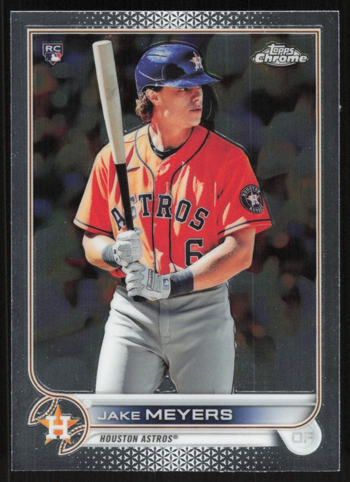 Jake Meyers 2022 Topps Chrome Baseball # 114 RC Houston Astros Base - Collectible Craze America