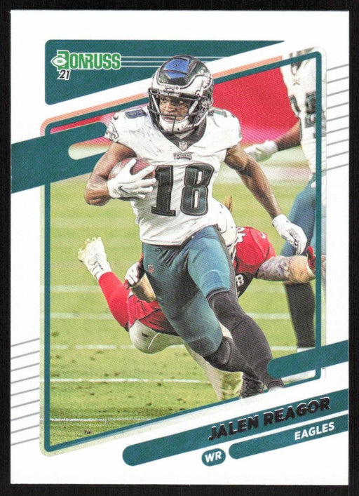 Jalen Reagor 2021 Donruss Football # 112 Philadelphia Eagles Base - Collectible Craze America