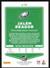 Jalen Reagor 2021 Donruss Football # 112 Philadelphia Eagles Base - Collectible Craze America