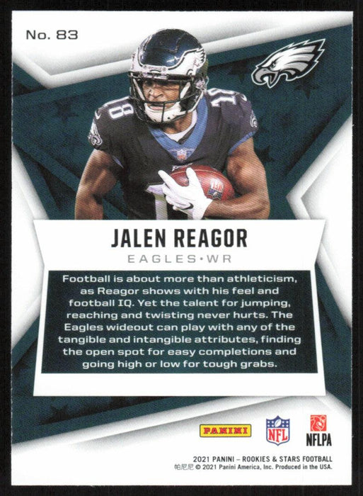 Jalen Reagor 2021 Panini Rookies & Stars # 83 Philadelphia Eagles Base - Collectible Craze America