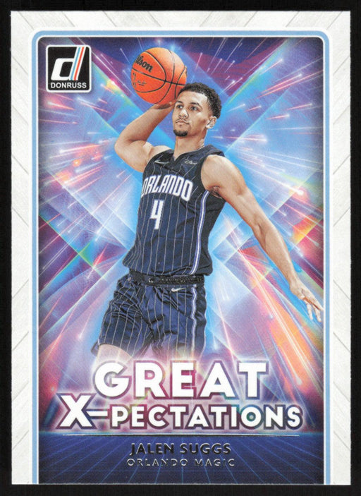 Jalen Suggs 2021 Donruss Great X-Pectations # 8 Orlando Magic - Collectible Craze America