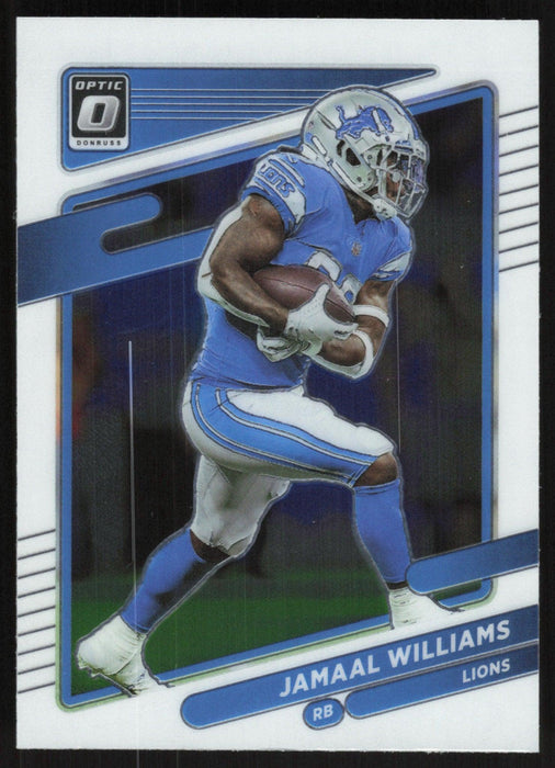 Jamaal Williams 2021 Donruss Optic # 82 Detroit Lions - Collectible Craze America