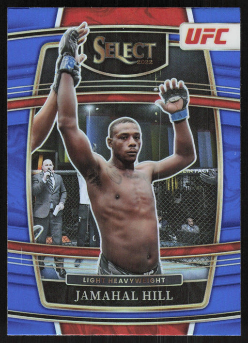 Jamahal Hill 2022 Panini Select UFC # 68 Blue Prizm - Collectible Craze America
