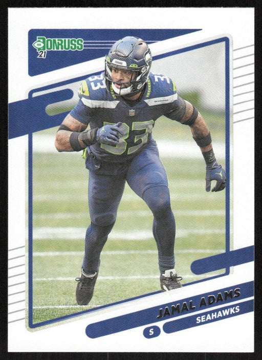 Jamal Adams 2021 Donruss Football # 34 Seattle Seahawks Base - Collectible Craze America