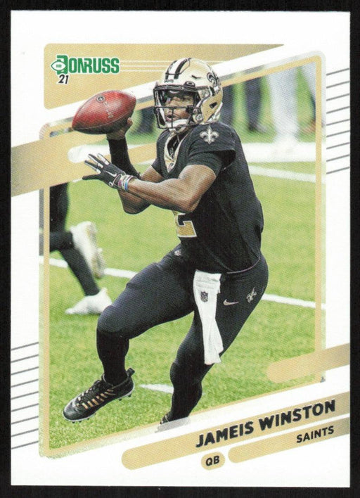 Jameis Winston 2021 Donruss Football # 4 New Orleans Saints Base - Collectible Craze America