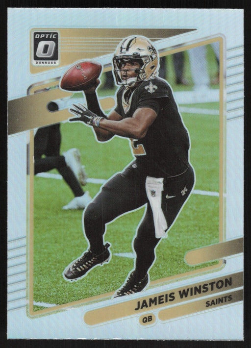 Jameis Winston 2021 Donruss Optic # 165 Silver Prizm New Orleans Saints - Collectible Craze America