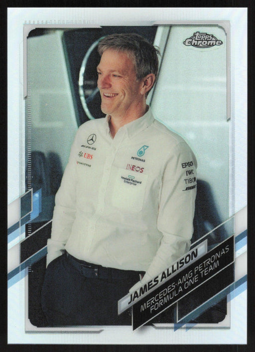 James Allison 2021 Topps Chrome Formula 1 # 80 Refractor - Collectible Craze America