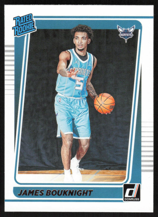 James Bouknight 2021 Donruss Rated Rookie # 201 RC Charlotte Hornets - Collectible Craze America