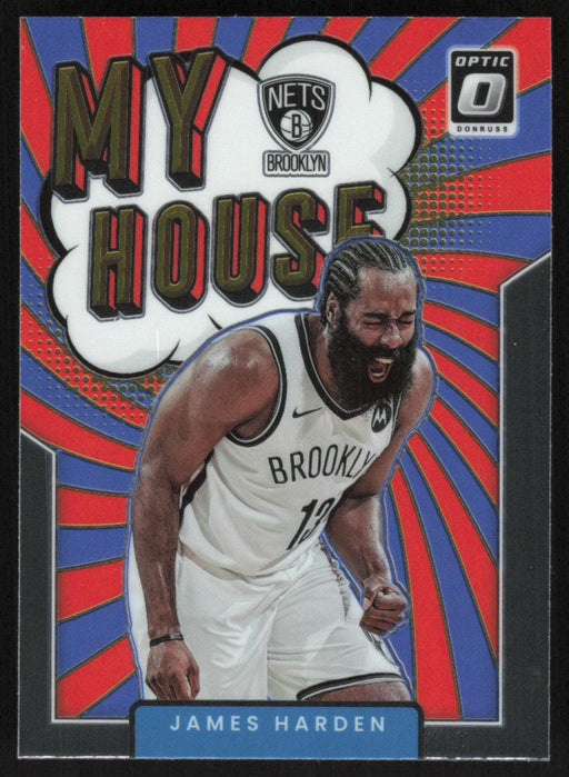James Harden 2021 Panini Donruss Optic # 13 My House Houston Rockets - Collectible Craze America