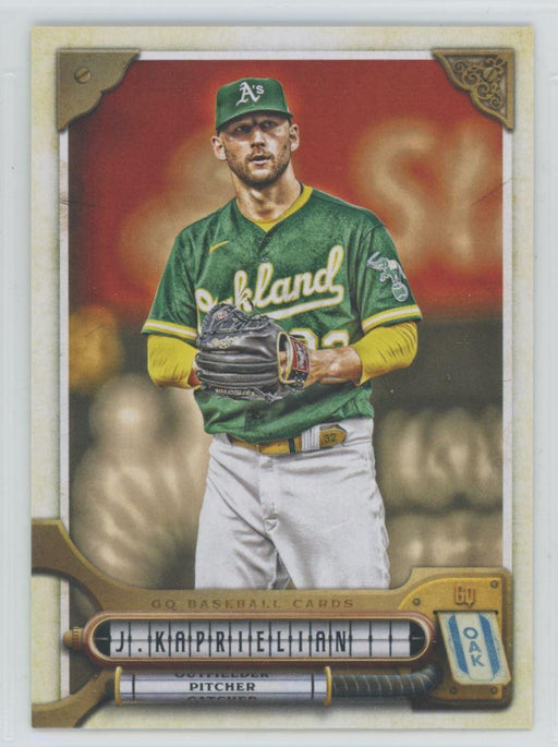 James Kaprielian 2022 Topps Gypsy Queen # 270 Oakland Athletics - Collectible Craze America