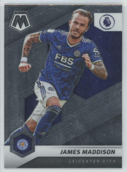 James Maddison 2021 Panini Mosaic Premier League # 23 Leicester City - Collectible Craze America