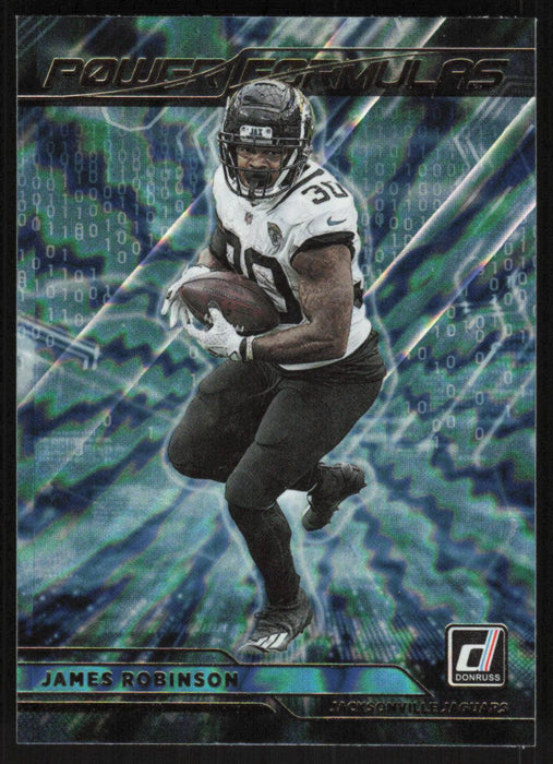 James Robinson 2021 Donruss Power Formulas # PF20 Jacksonville Jaguars - Collectible Craze America