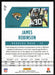 James Robinson 2021 Panini Phoenix # 51 Jacksonville Jaguars Base - Collectible Craze America