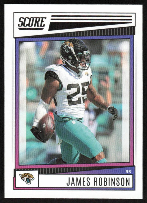 James Robinson 2022 Panini Score Football # 21 Base Jacksonville Jaguars - Collectible Craze America