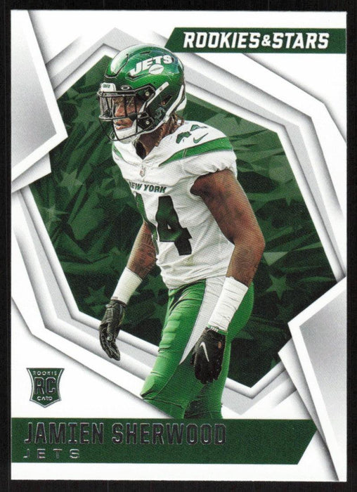 Jamien Sherwood 2021 Panini Rookies & Stars # 186 RC New York Jets Base - Collectible Craze America