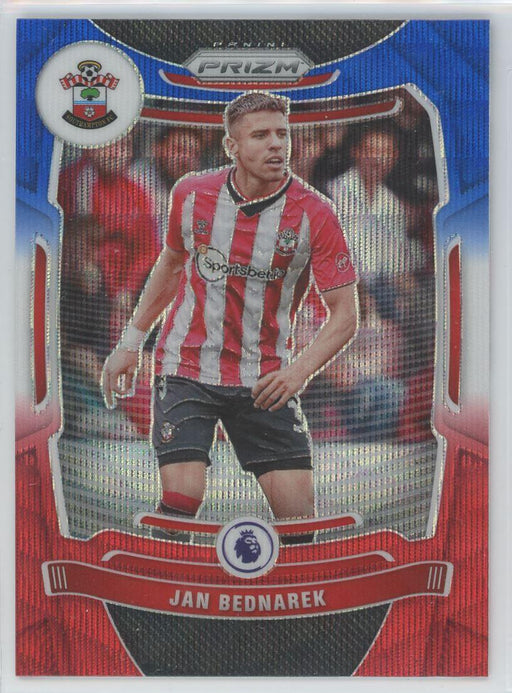 Jan Bednarek 2021 Panini Prizm Premier League Soccer # 107 Red, White Blue Prizm - Collectible Craze America