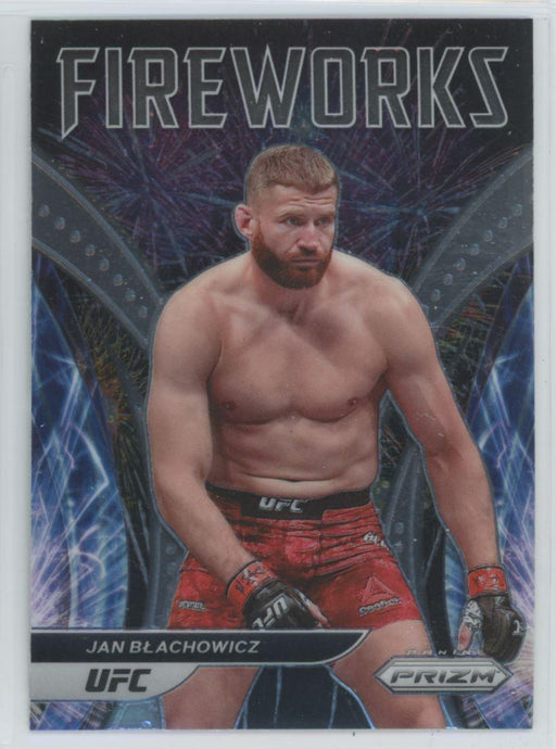 Jan Blachowicz 2022 Panini Prizm UFC Fireworks # 19 - Collectible Craze America