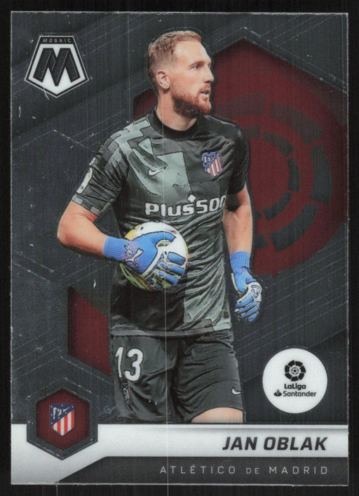 Jan Oblak 2021 Panini Mosaic La Liga # 12 Atletico de Madrid Base - Collectible Craze America