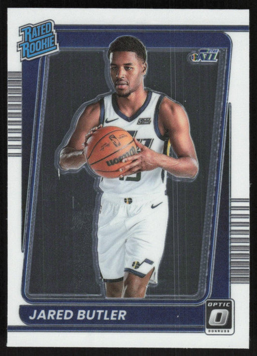 Jared Butler 2021 Panini Donruss Optic Rated Rookie # 199 RC Utah Jazz - Collectible Craze America