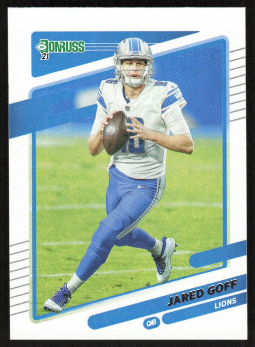 Jared Goff 2021 Donruss Football # 170 Detroit Lions Base - Collectible Craze America