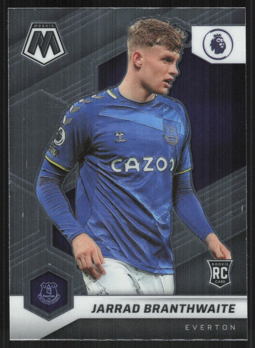 Jarrad Branthwaite 2021 Panini Mosaic Premier League # 165 RC Everton Base - Collectible Craze America